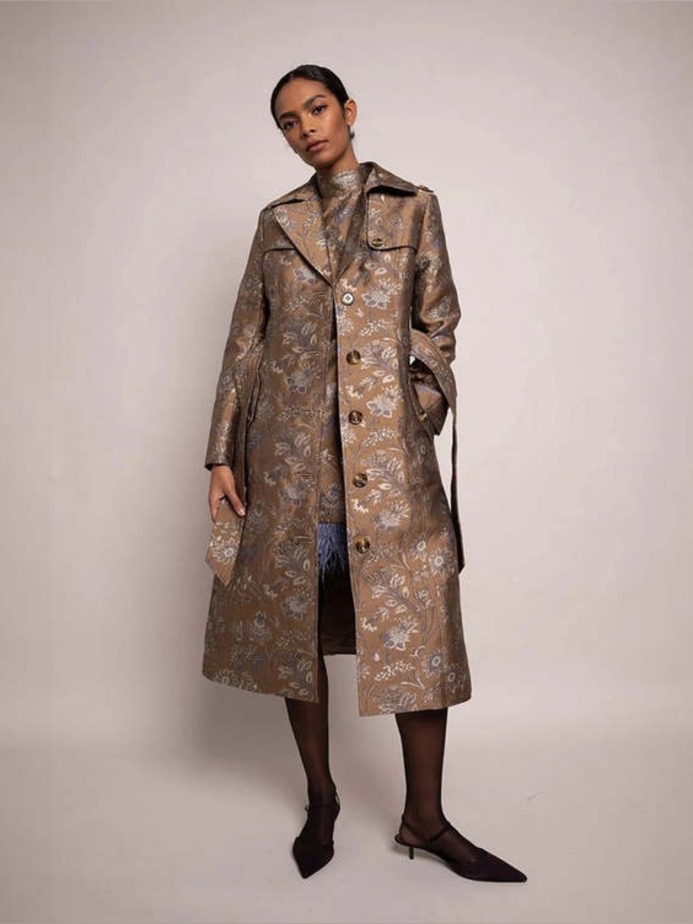CARA CARA Karlie printed trench - Picture 1 of 3